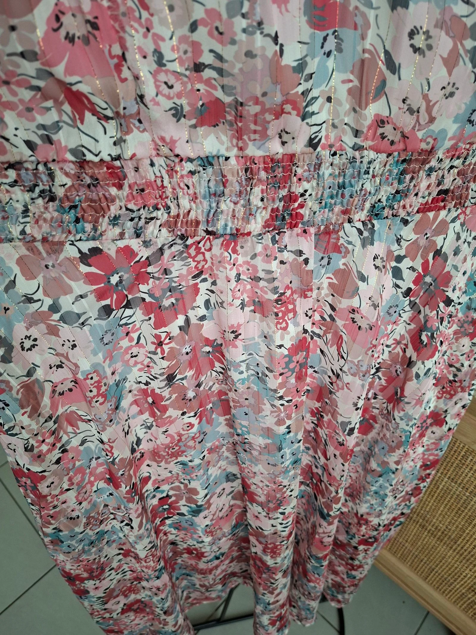 Vestido meio longo floral, grain de malice tamanho 36 – photo 3